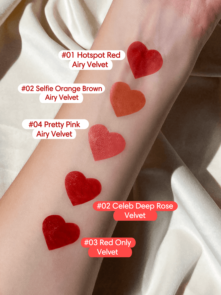 PERIPERA Ink Airy Velvet Lip Tint 4g (Tinta para labios y mejillas) Plump Skin skincare