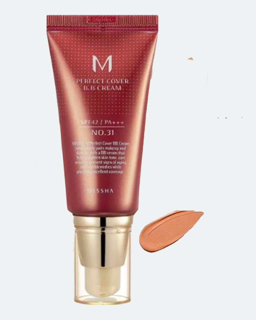 MISSHA M Perfect Covering BB Cream SPF42 PA+++ 50ml (Protector solar con color) Plump Skin skincare
